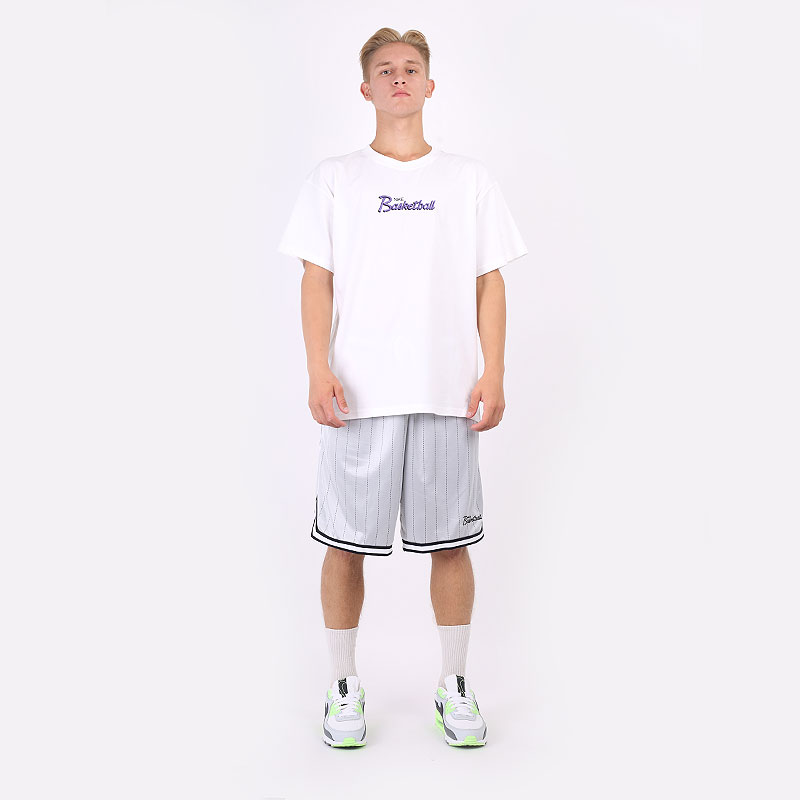 мужская белая футболка Nike Basketball T-Shirt DJ1552-100 - цена, описание, фото 5